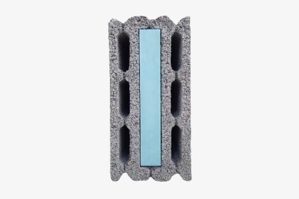 Blue Insulated Pozlane Block